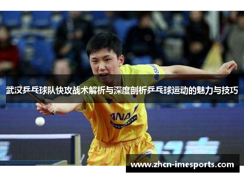 武汉乒乓球队快攻战术解析与深度剖析乒乓球运动的魅力与技巧